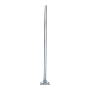 Poste tubular 3m galvanizado